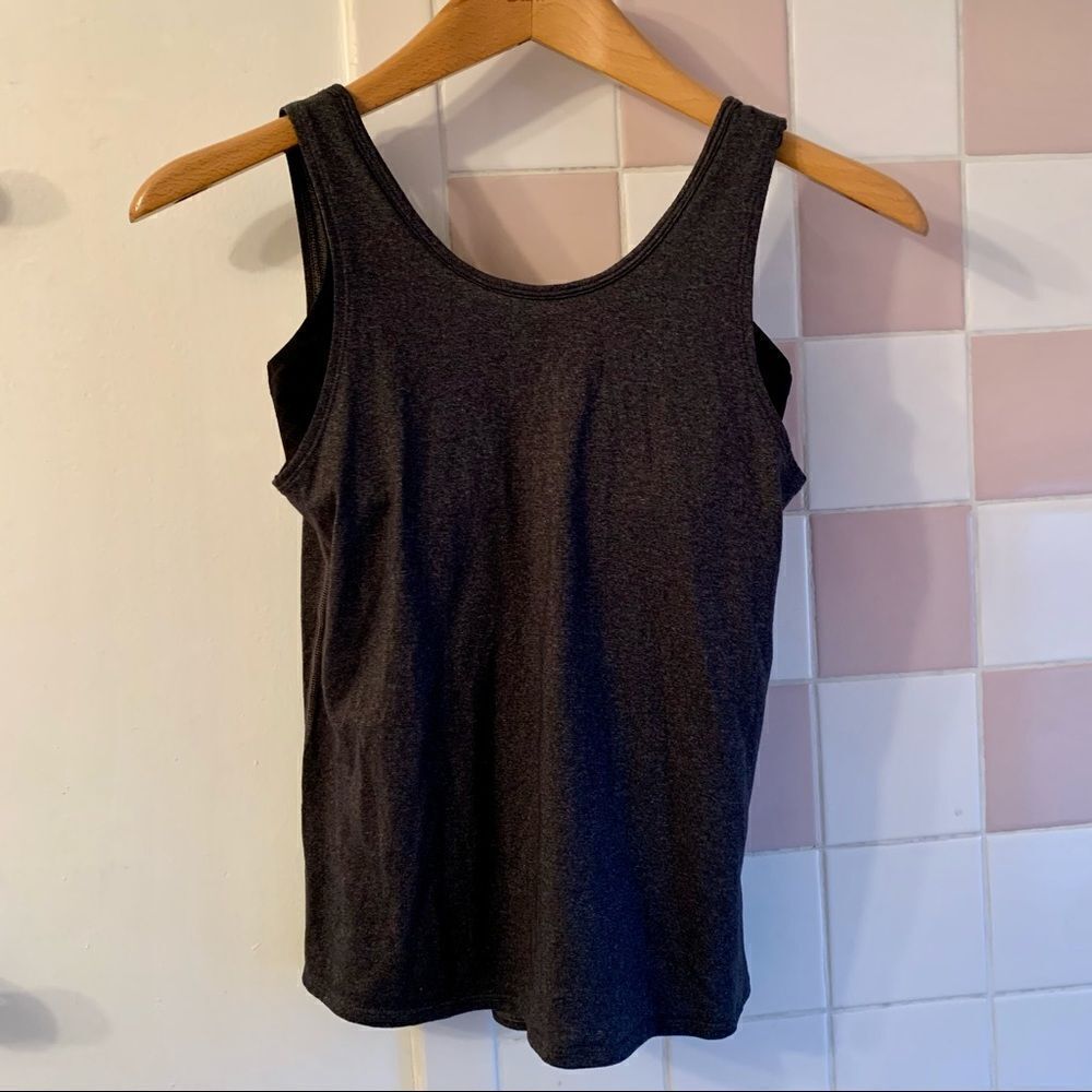 Ivivva by Lululemon Gray Tank with built in sports bra & Sports bra Bundle - Picture 2 of 6
